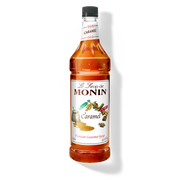 Monin Caramel Syrup, 1L bottle (4/cs)