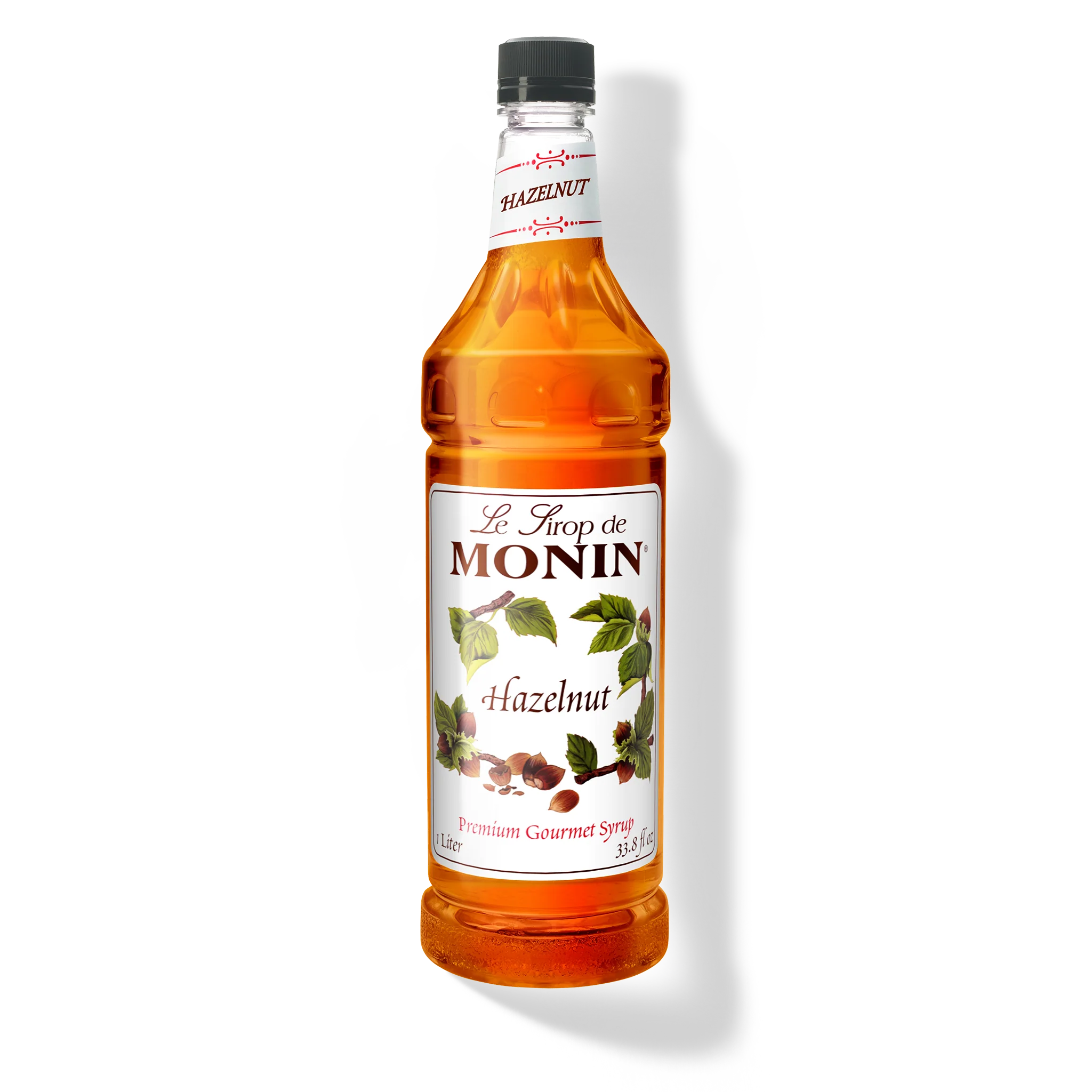 Monin Hazelnut Syrup, Plastic, 1L (4/cs)