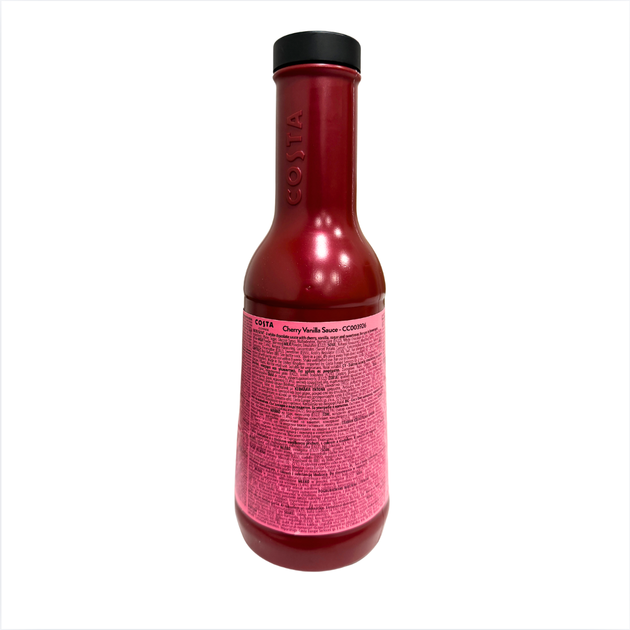 Costa Cherry Vanilla Sauce, 1 L (4 count); CC003926