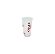 16oz Hold & Go White Cup w/ Barcode; SDR-16W