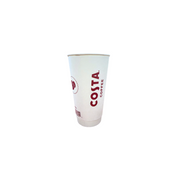 20oz Hold & Go White Cup w/ Barcode; SDR-20W
