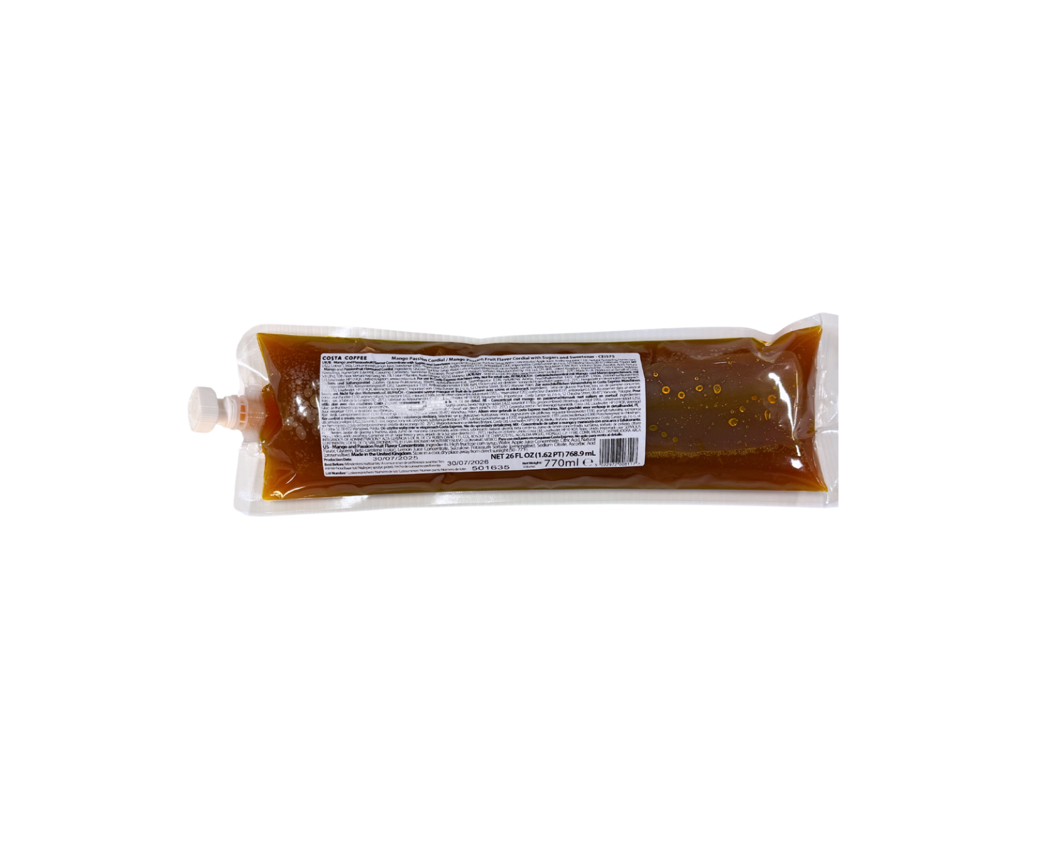 Mango Passion Syrup; CEI575