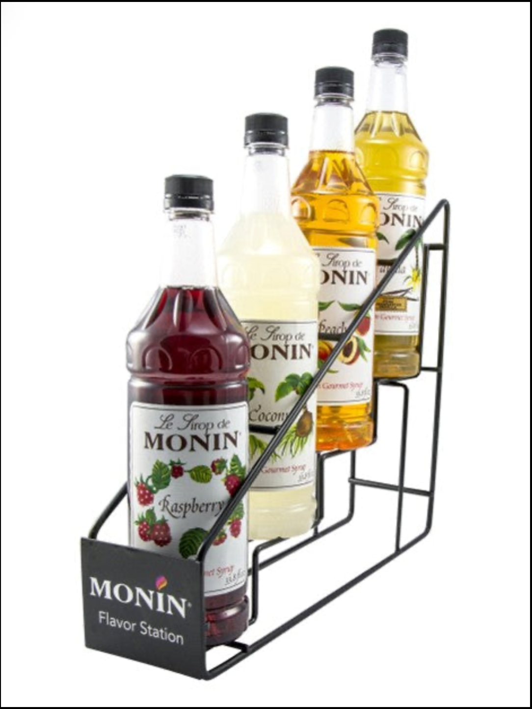 Monin 4 Slot Bottle Rack