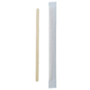 Wrapped Wood Coffee Stirrers (1000 count); KOI101