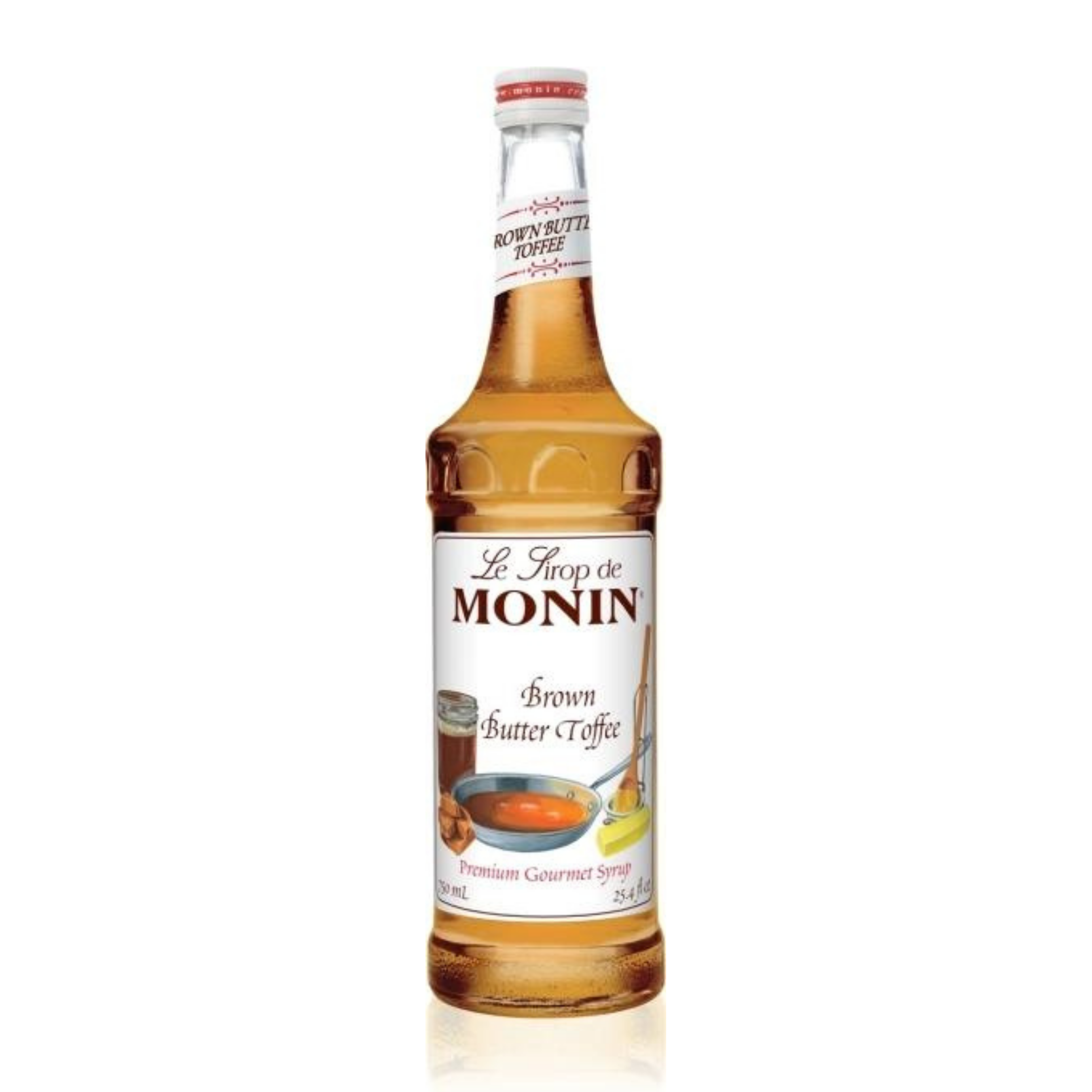 Monin Brown Butter Toffee Syrup, 750ML (12 count); M-AR275A